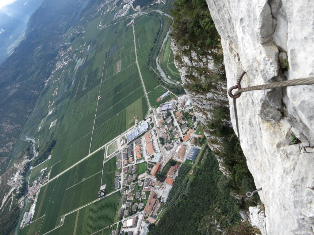 Rino Pisetta, View on Sarche Valley